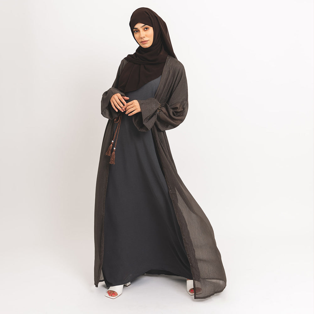 Abaya des Mille et Une Nuits avec nuisette
